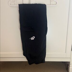 Nike Black Cargo Joggers